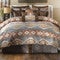 Southwestern Sunset Chenille Bed Set - King