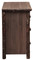 Hickory Espresso 3 Drawer Chest