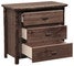 Hickory Espresso 3 Drawer Chest