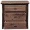 Hickory Espresso 3 Drawer Chest