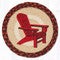 Chill Red Chair Trivets - Set of 3