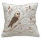 Owl Perch Indoor/Outdoor Pillow