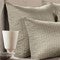Beige Satin Euro Sham