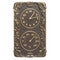 Climbing Ivy Indoor/Outdoor Wall Clock & Thermometer - French Bronze