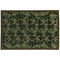 Diamond Pine Hooked Wool Rug - 6 x 9