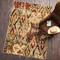 Diamond Rust Rug - 5 x 7
