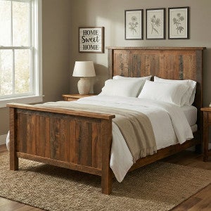 Barnwood Traditional Complete Bed