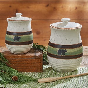 Bear Ridge Ceramic Canisters