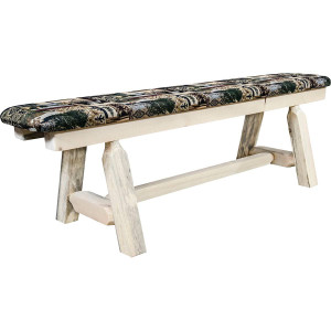 Denver Plank Bench with Woodland Seat - 5 Foot