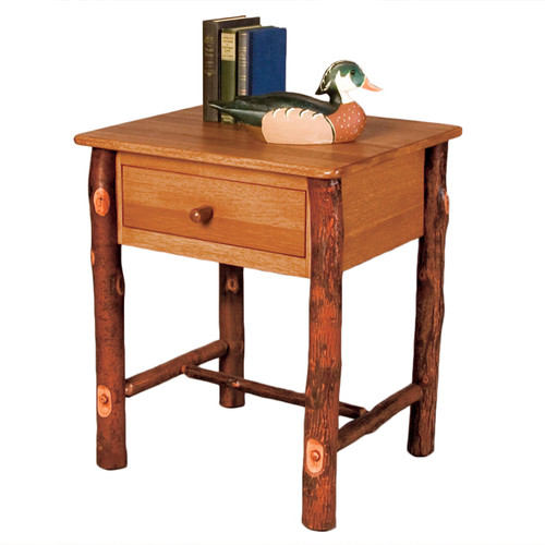 Black Forest Hickory Craft Nightstand