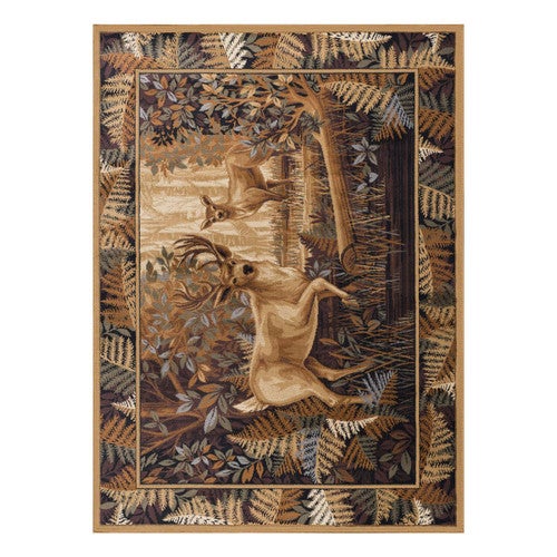 Woodland Deer Rug Collection