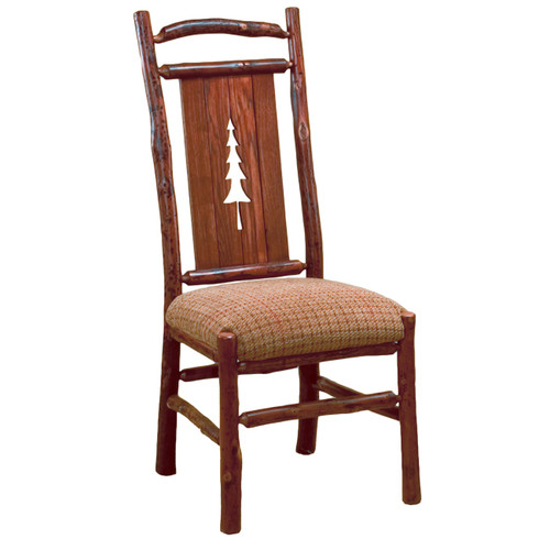 Black Forest Pine Tree Hickory Side Chair - Set of 2