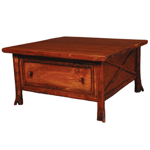 Black Forest Hickory Branch Blanket Chest