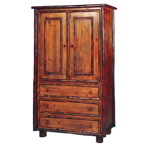 Black Forest Hickory Vail 2-Door Entertainment Cabinet