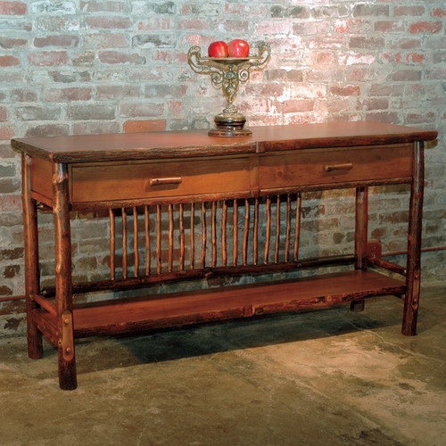 Black Forest Hickory Craft Sideboard