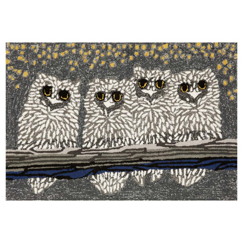 Frontporch Owls Night Rug - 3 x 4