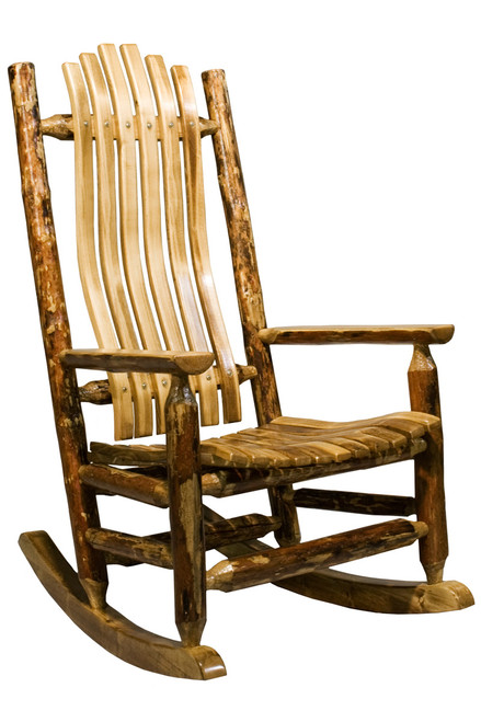 Glacier Log Rocker