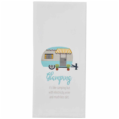 Glamping Printed Dishtowels - Set of 6