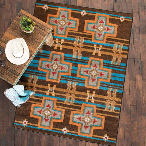 Grand River Desert Rust Rug - 4 x 5