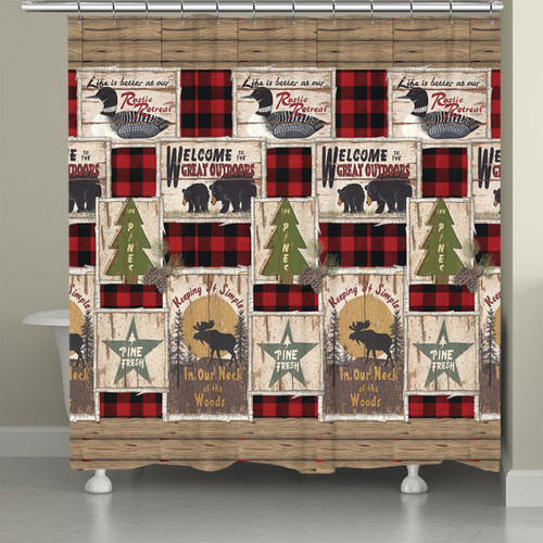 Great Outdoors Shower Curtain
