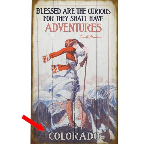 Have Adventures Personalized Sign