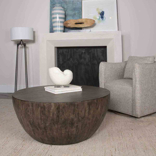 Henderson Round Wood Coffee Table