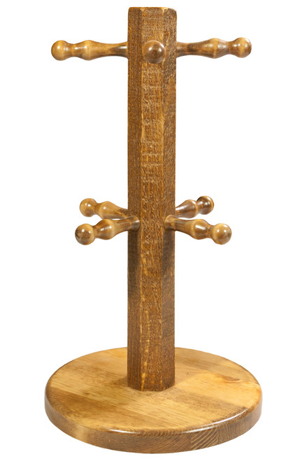 Homestead Cup Holder - Stained & Lacquered