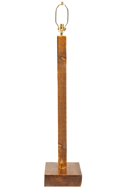 Homestead Floor Lamp - Stained & Laquered