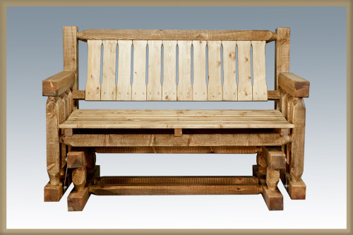 Homestead Glider - Exterior Stain