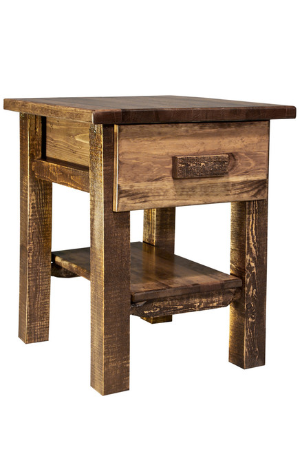 Homestead Nightstand - Stained & Lacquered