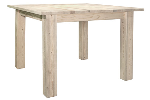 Homestead Square 4 Post Dining Table - Lacquered