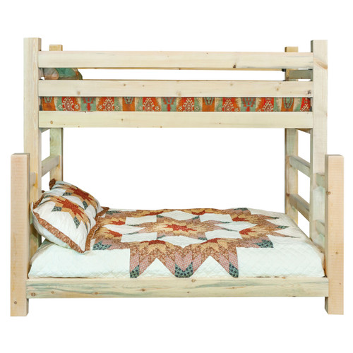 Homestead Twin/Full Bunk Bed - Lacquered