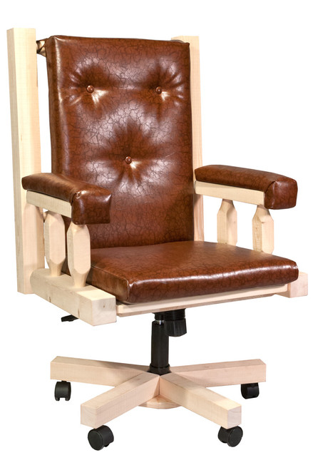 Homestead Upholstered Office Chair - Lacquered