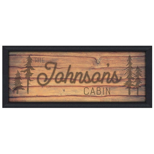 Pine Forest Personalized Art