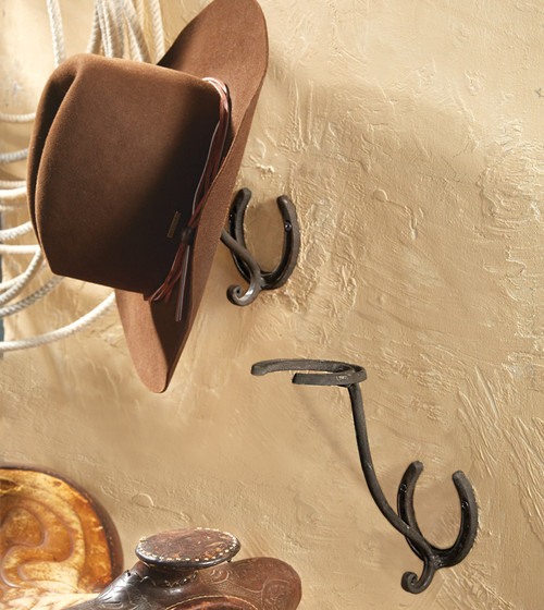 Horseshoe Cowboy Hat Rack - OUT OF STOCK