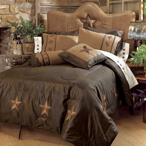 Laredo Chocolate Bed Set - Full - OUT OF STOCK UNTIL 12/09/2025