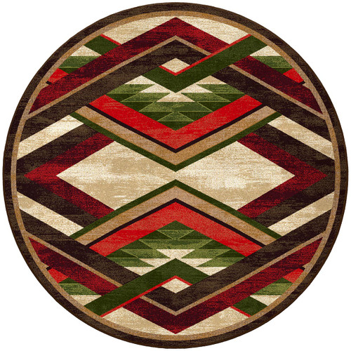 Infinite Gulch Natural Rug - 8 Ft. Round