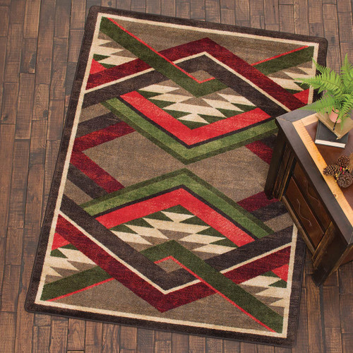 Infinite Gulch Tobacco Rug - 8 x 11