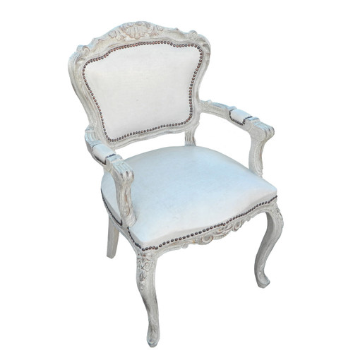 Katherine Arm Chair, White