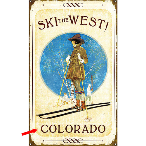 Ladies Ski Day Personalized Sign