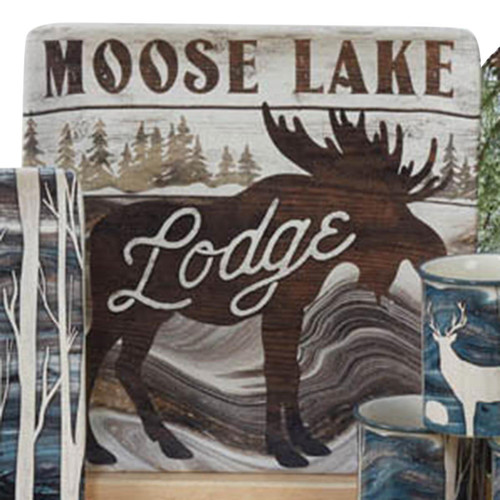 Lake Lodge Square Platter