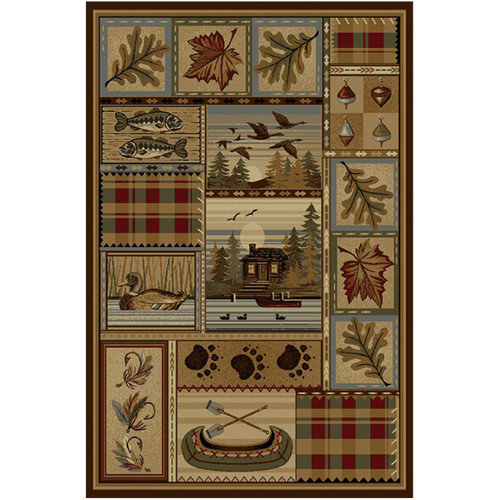 Lake Patches II Rug - 8 x 11