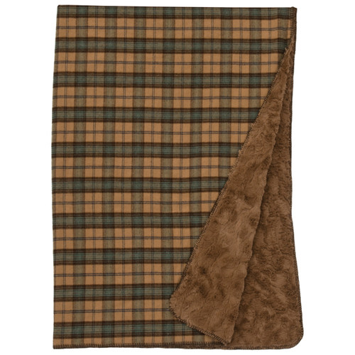 Lake Shore II Plaid Throw