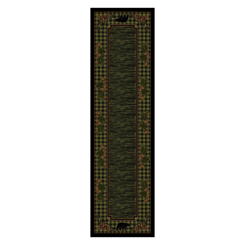 Lakeside Bear Rug - 2 x 8