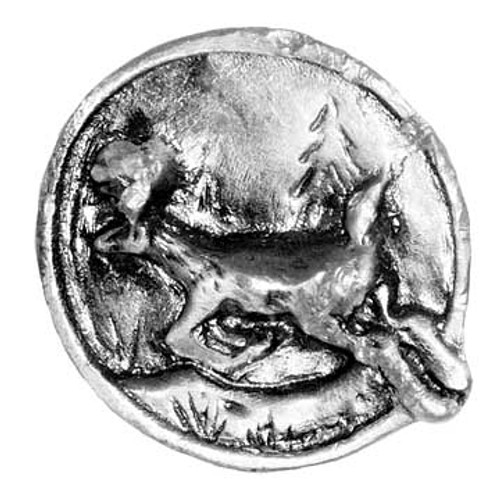 Leaping Deer Cabinet Knob - Set of 2