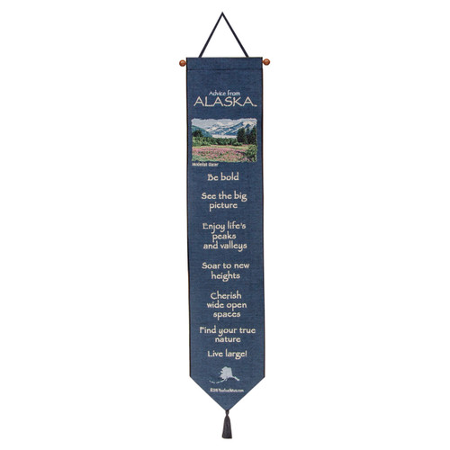 Lessons from Alaska Tapestry Bell Pull