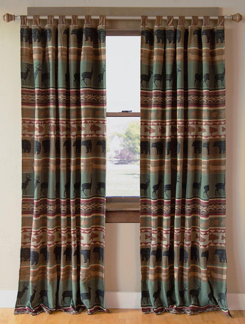 Lodge Bands Drapes