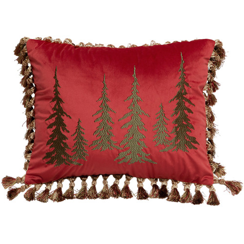Lodge Bands Tree Pillow