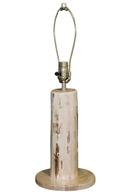 Montana Log Table Lamp