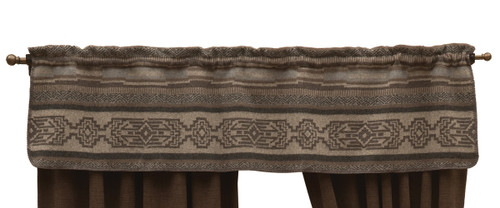 Lodge Lux Rod Pocket Valance